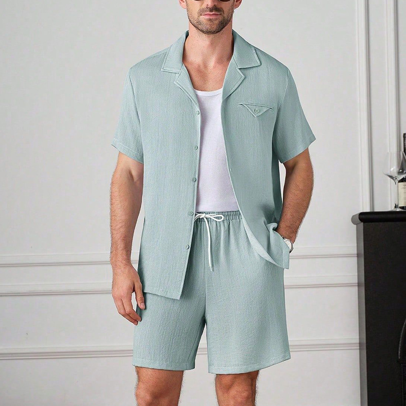 Men'S Fashion For 2026 - Летний мужской повседневный спортивный костюм 2026: