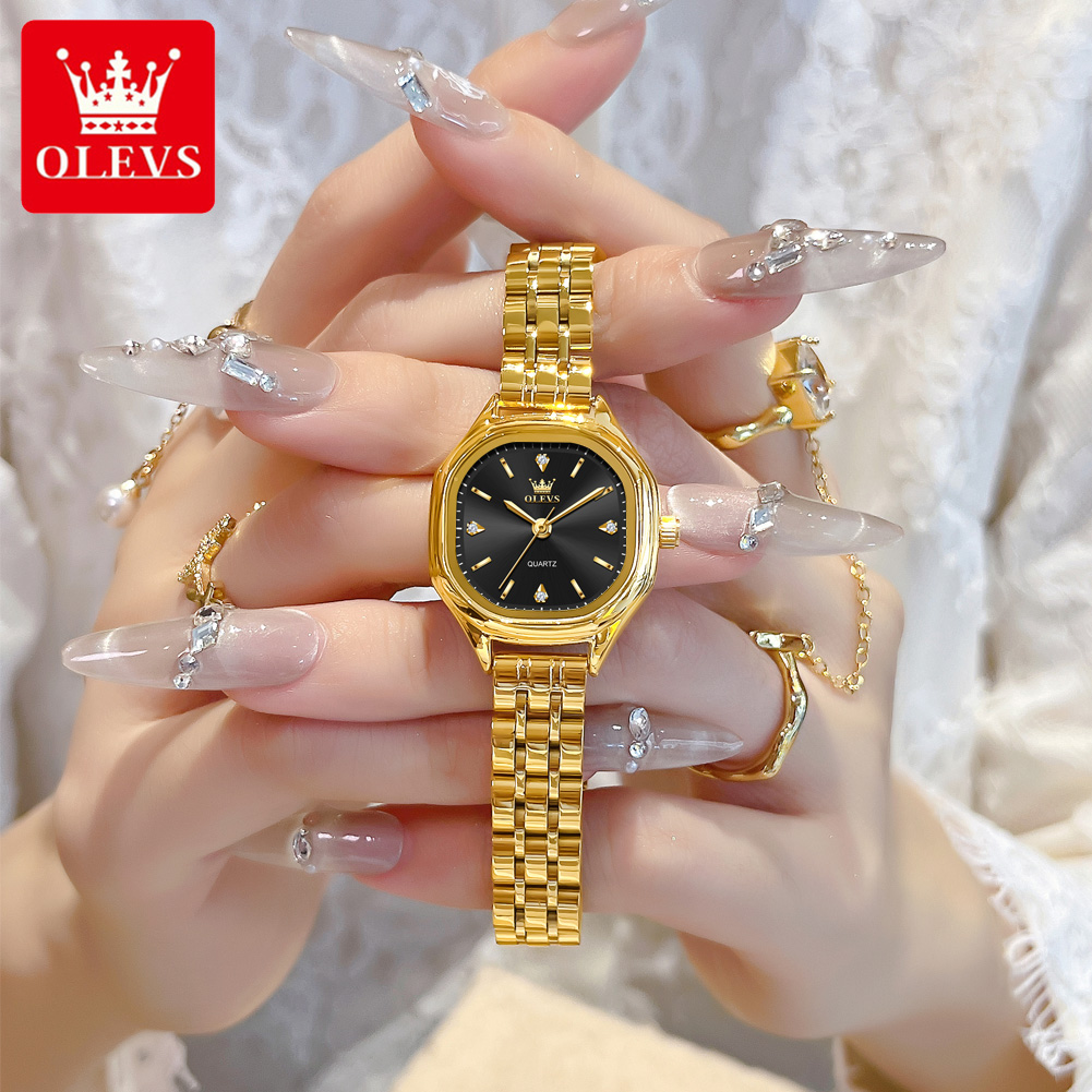 Mens Fashion Watch - OLEVS 5888 женские часы золотые оригинальные