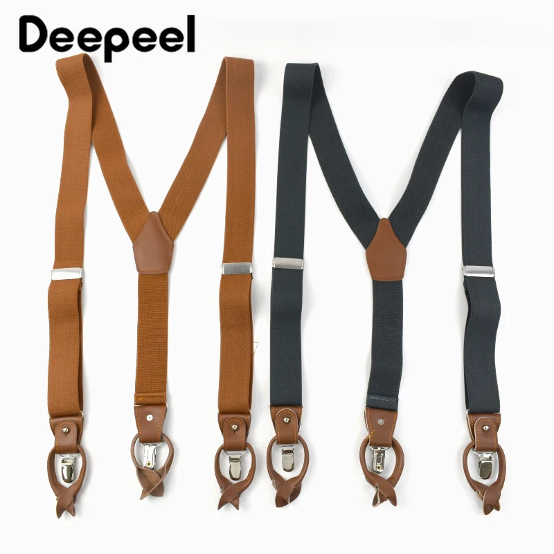 Jeans Shirt Fashion For Men - Deepeel 3,5*125 см мужские подтяжки для