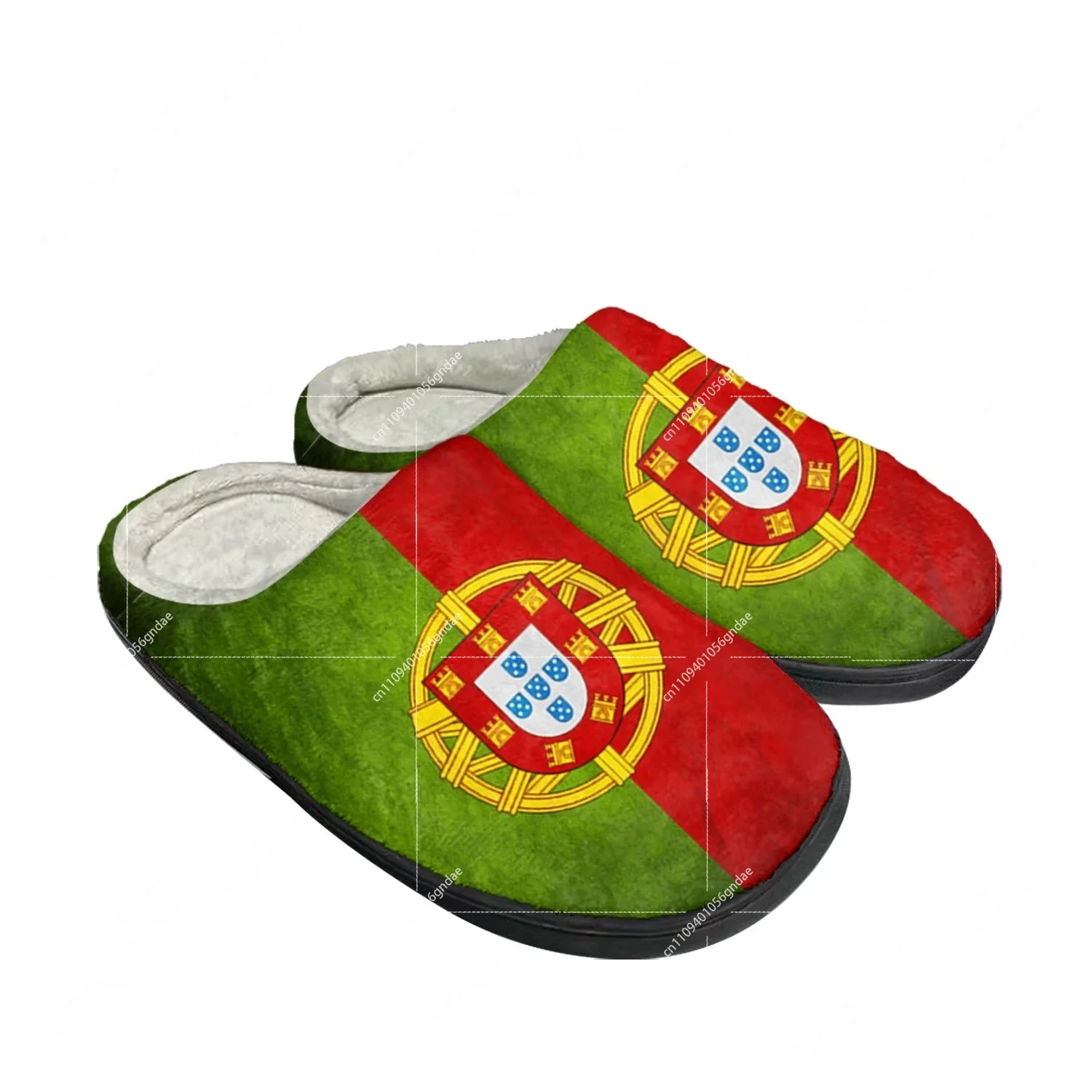 Men'S Fashion Footwear - Домашние хлопковые тапочки с флагом Португалии,