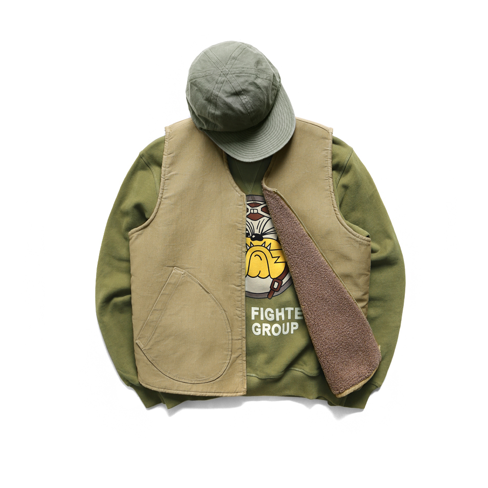 Sherpa Jacket Fleece - Firmranch Ретро Мужской/Женский Толстый Флисовый Жилет