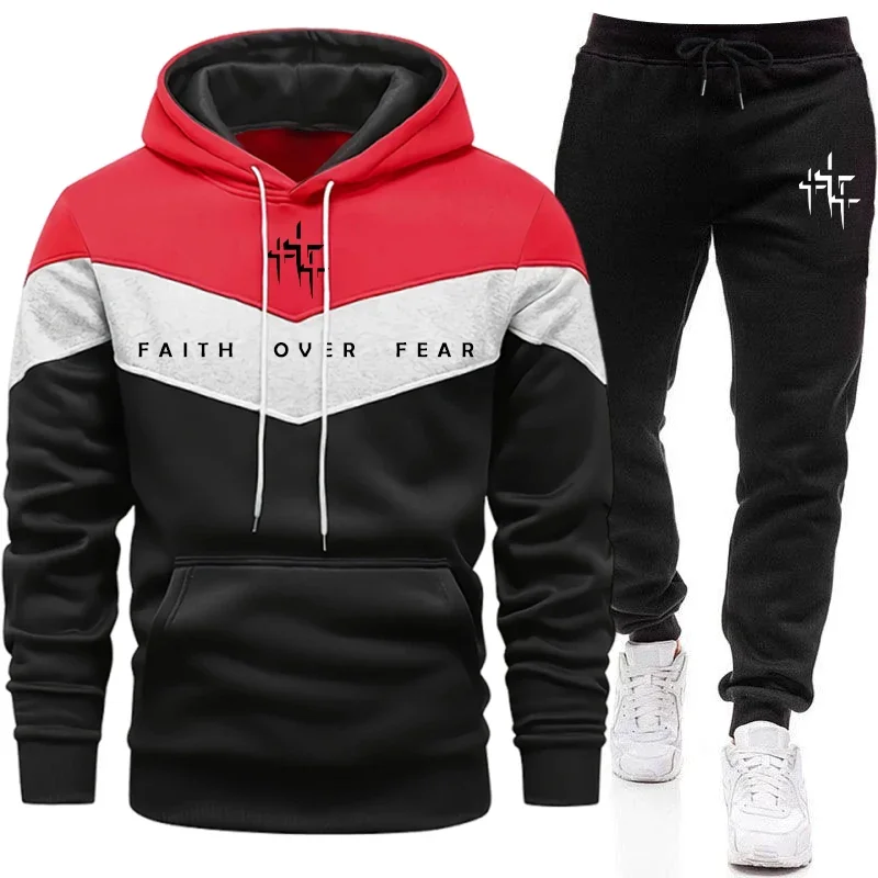 Мужской спортивный костюм Fait – обзор и цена Men'S Fashion Hoodies
