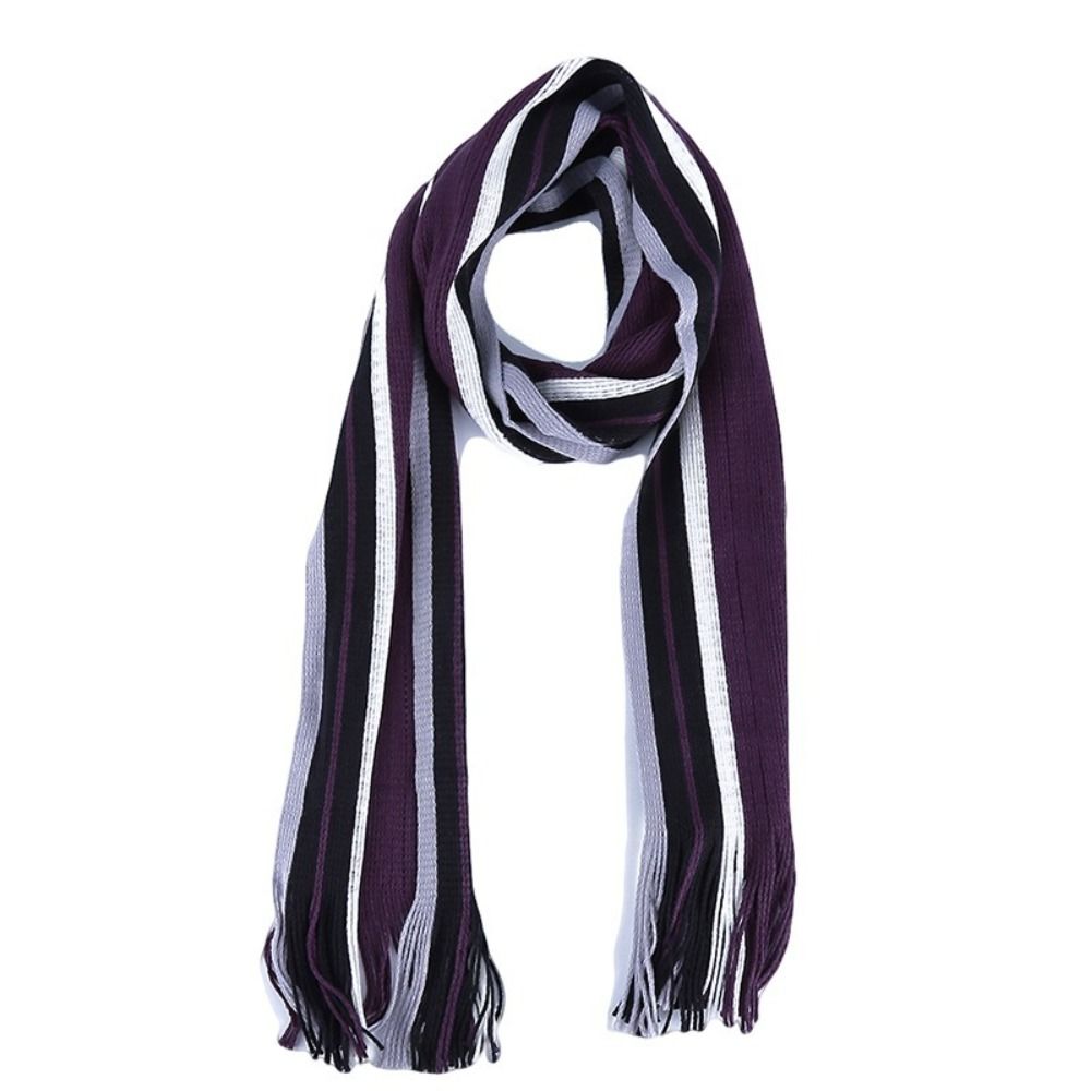 Кашемировый мужской полосатый  – обзор и цена Men Scarf Wool