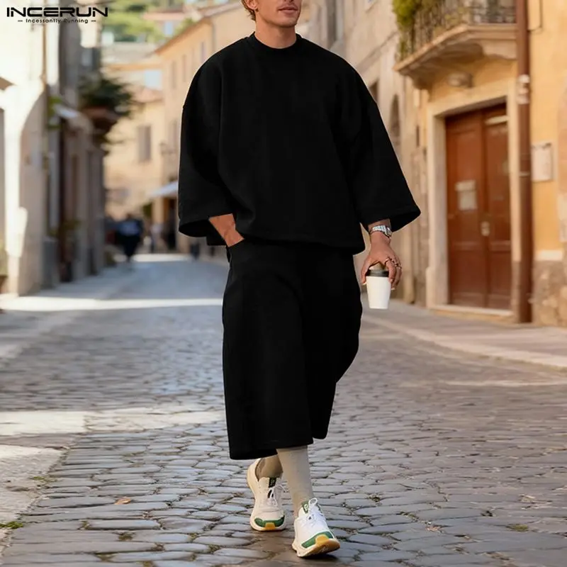 Мужской комплект INCERUN: одно – обзор и цена Men'S Fashion Hoodies