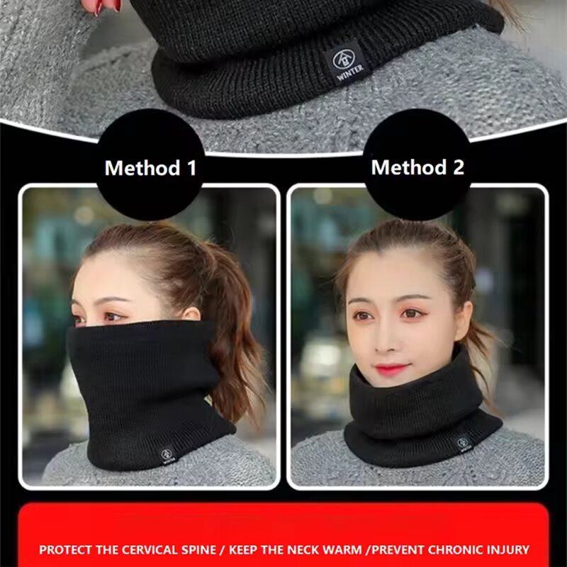 Зимний теплый вязаный шарф-сну – обзор и цена Men Scarf Wool