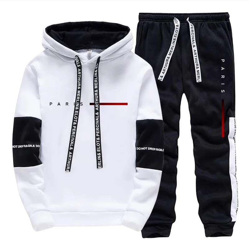 Мужской комплект в стиле париж – обзор и цена Men'S Fashion Hoodies