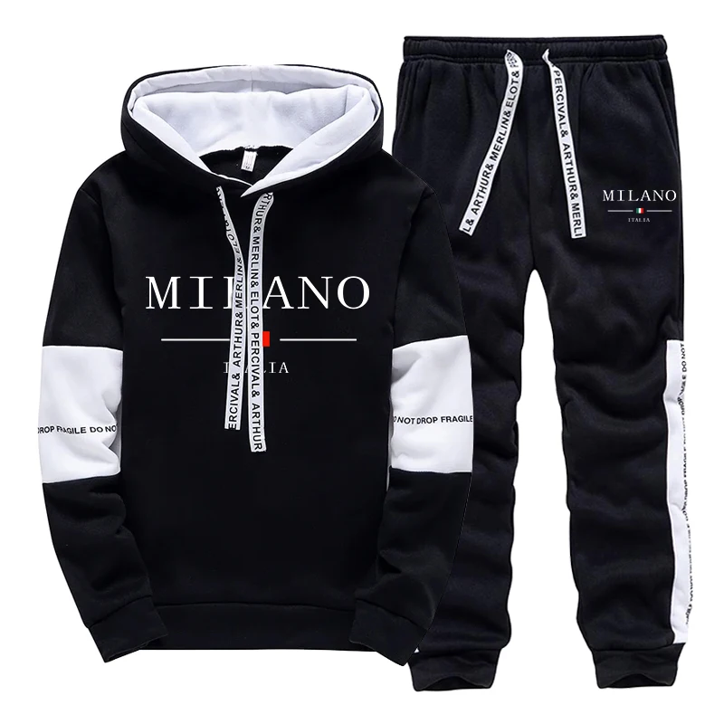 Мужской комплект: худи и брюки – обзор и цена Men'S Fashion Hoodies