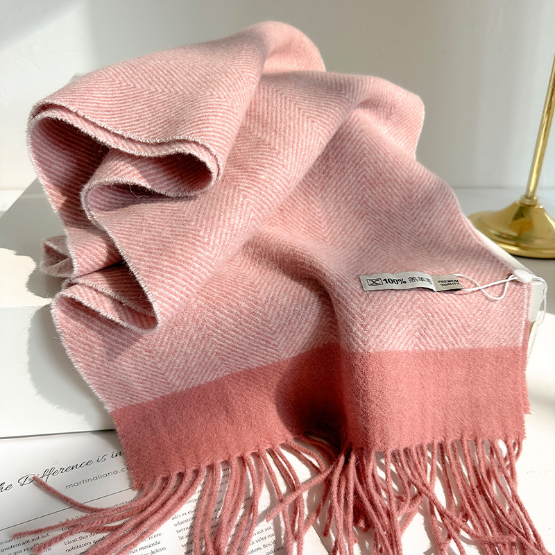Шарф из 100% чистой шерсти для – обзор и цена Men Scarf Wool