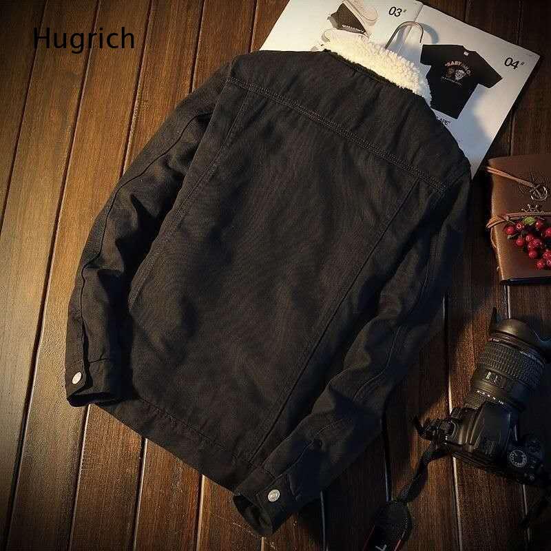 Мужская теплая зимняя джинсова – обзор и цена Sherpa Jacket Fleece