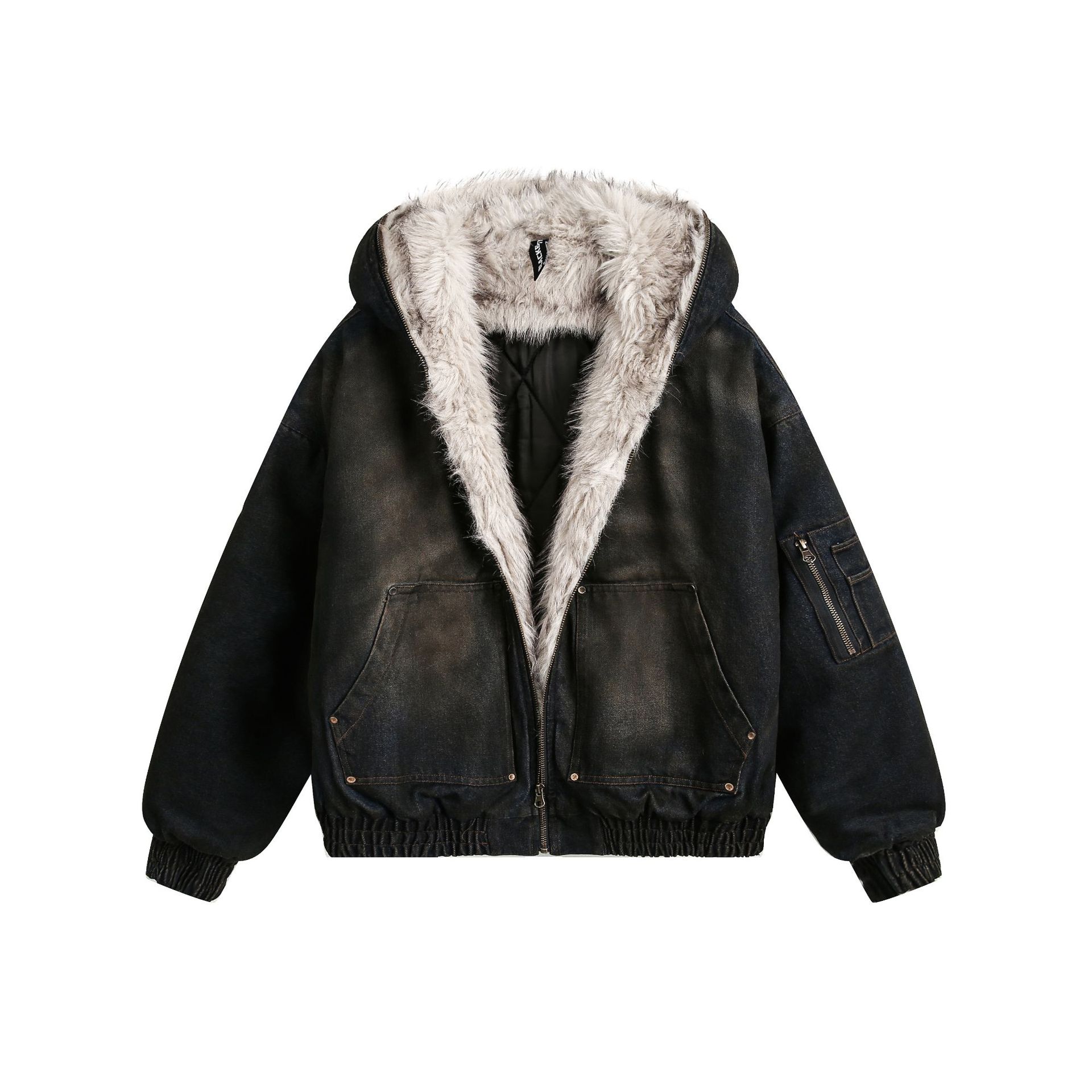 2025 зимняя новая американская – обзор и цена Sherpa Jacket Fleece