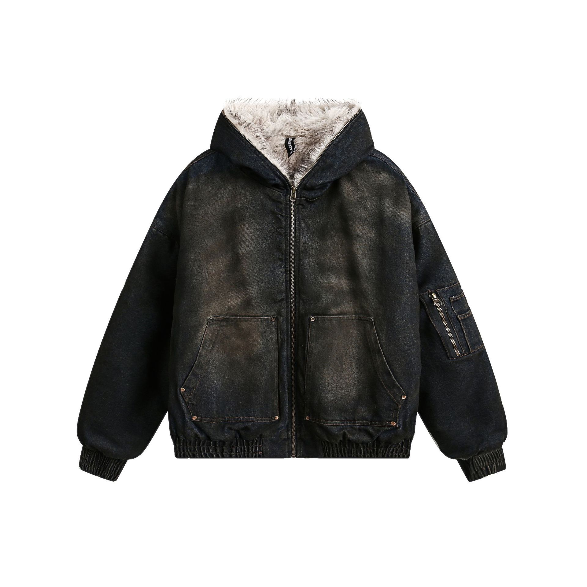 2025 зимняя новая американская – обзор и цена Sherpa Jacket Fleece