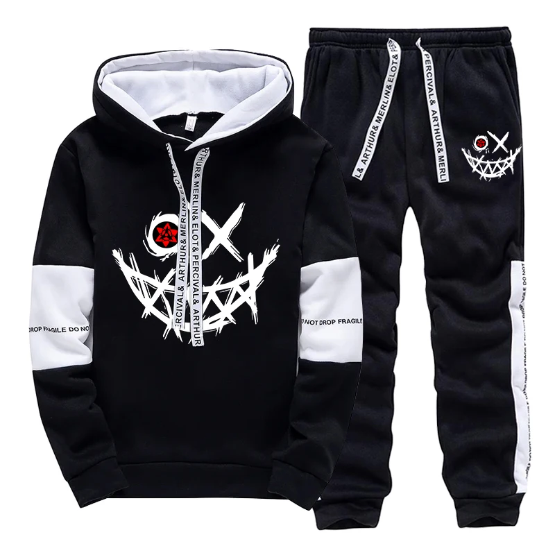 Мужской комплект: худи и брюки – обзор и цена Men'S Fashion Hoodies