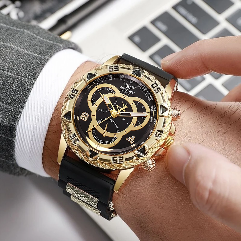 1 шт., загадочные часы-сюрприз – обзор и цена Mens Fashion Watch