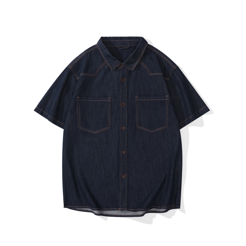 Летняя легкая тонкая джинсовая – обзор и цена Jeans Shirt Fashion For Men
