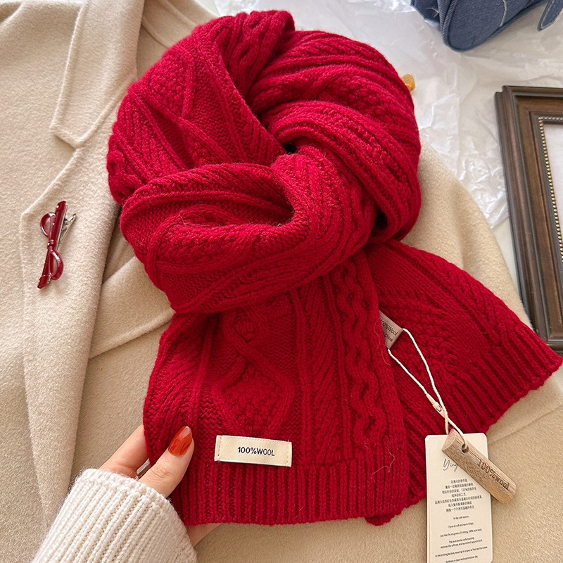 Роскошный шарф из 100% шерсти, – обзор и цена Men Scarf Wool