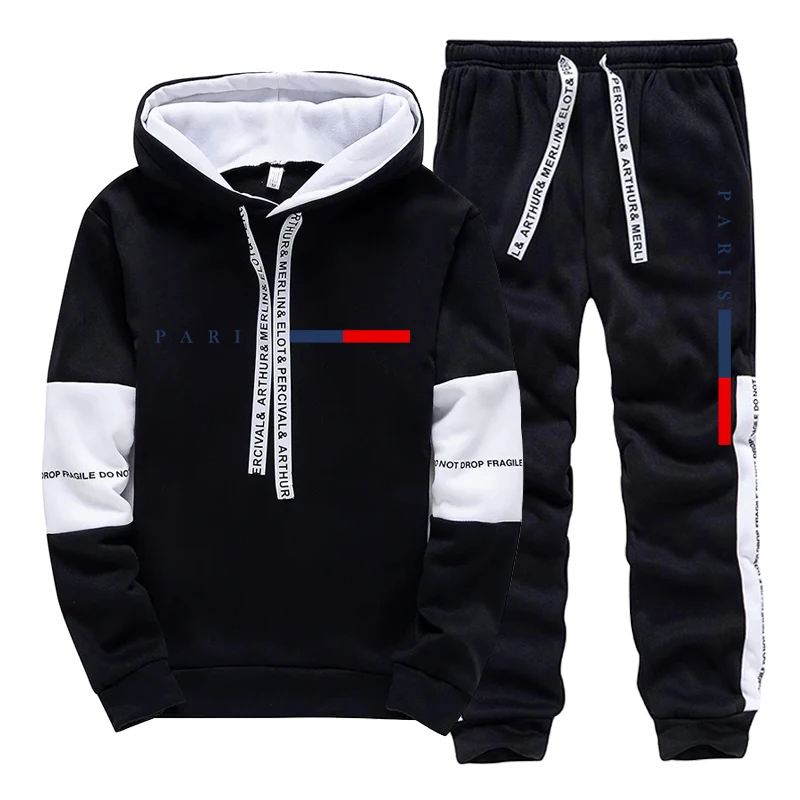 Мужской комплект: худи и брюки – обзор и цена Men'S Fashion Hoodies