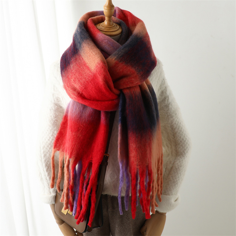 Новый осенне-зимний шарф в кле – обзор и цена Men Scarf Wool