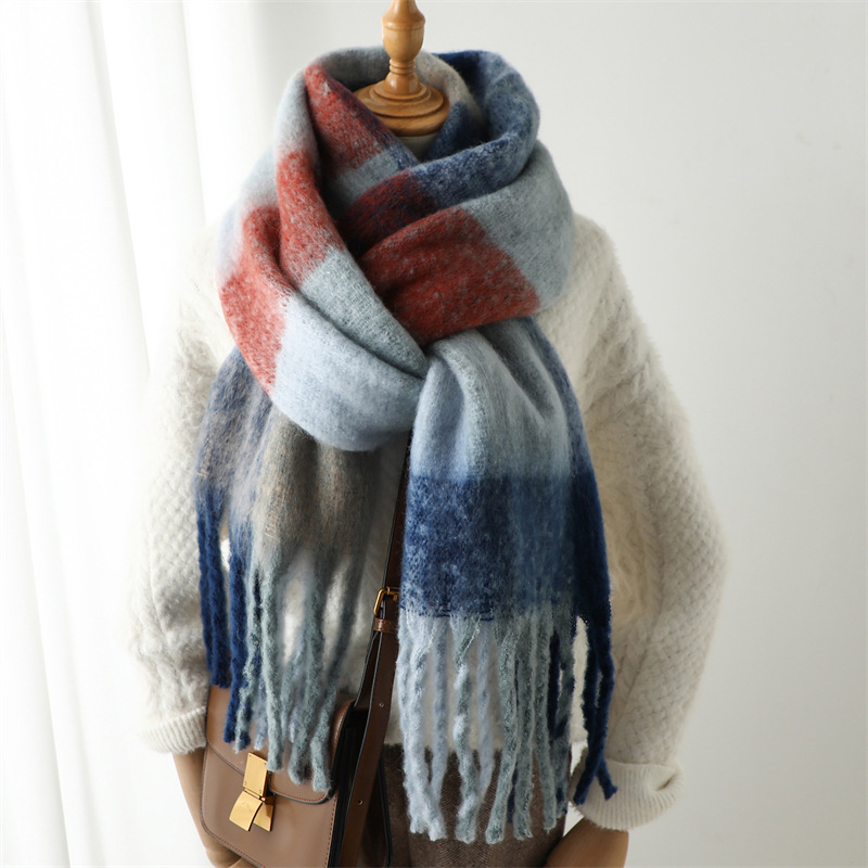 Новый осенне-зимний шарф в кле – обзор и цена Men Scarf Wool